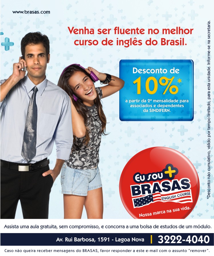 Imagem da notícia BRASAS ENGLISH COURSE: PORTAS ABERTAS PARA O SINDIFERN 